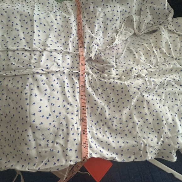 Rails Cream V-Neck Cap Sleeve Sundress Midi - Picture 2 of 7